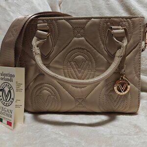 Valentino Orlandi Crossbody Quilted Tote - Medium/Small
